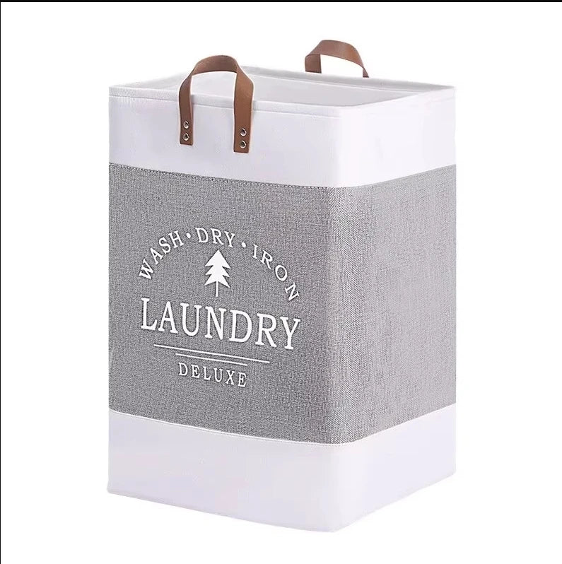 Panière à linge rectangulaire