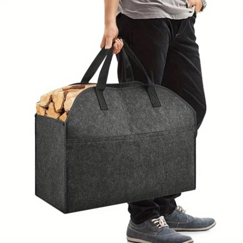 Panier à bois pour cheminée