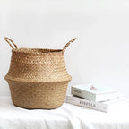 Grand panier en osier pour plante