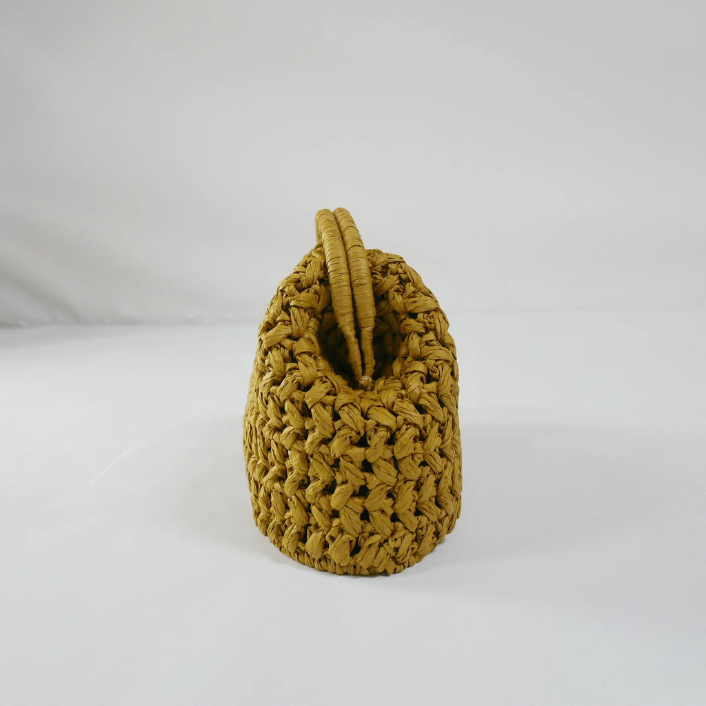 Panier en osier sac à main