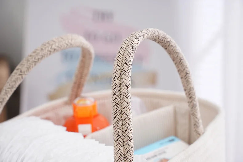 Panier de rangement pour bébé et table à langer