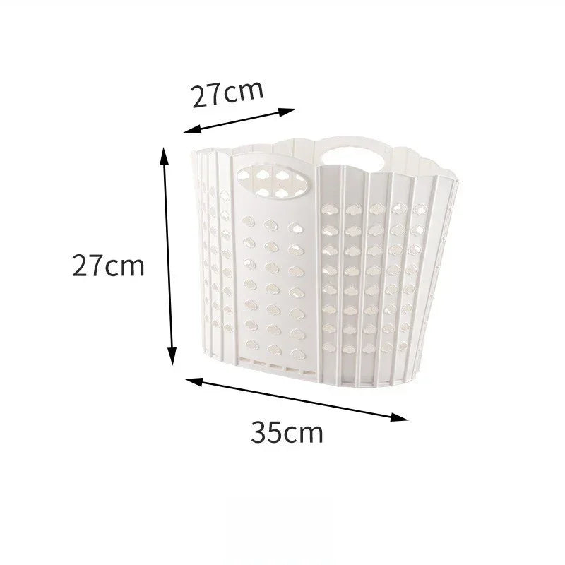 Panier à linge sale en plastique