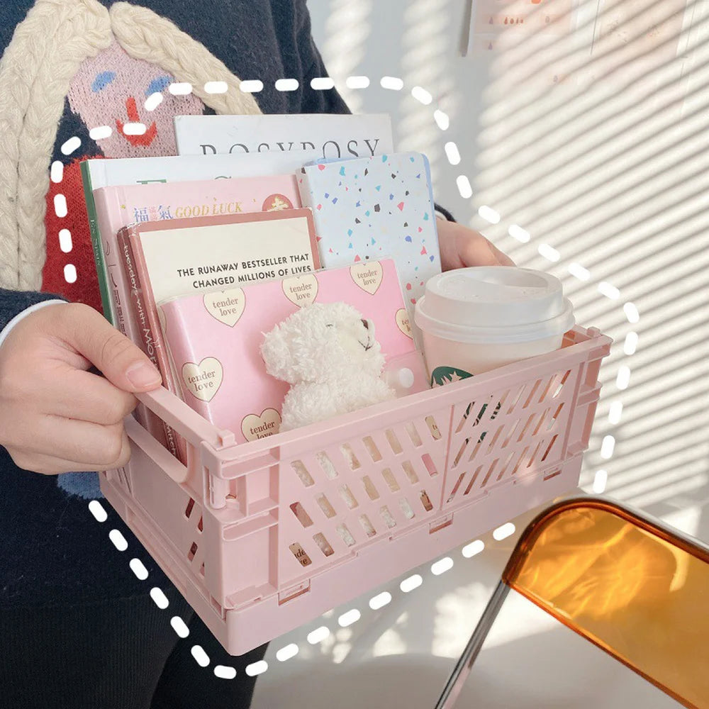 Panier de rangement pliable