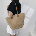 Sac panier osier chic