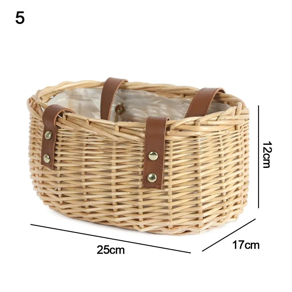 Panier pour course en osier