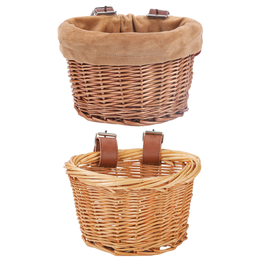 Panier en osier vélo pour enfant