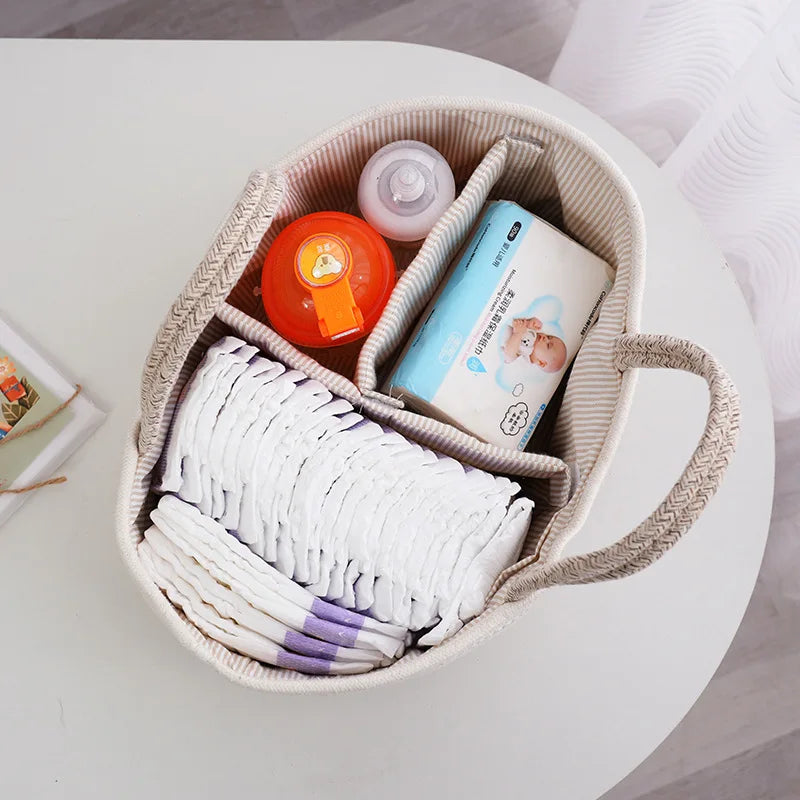 Panier de rangement pour bébé et table à langer