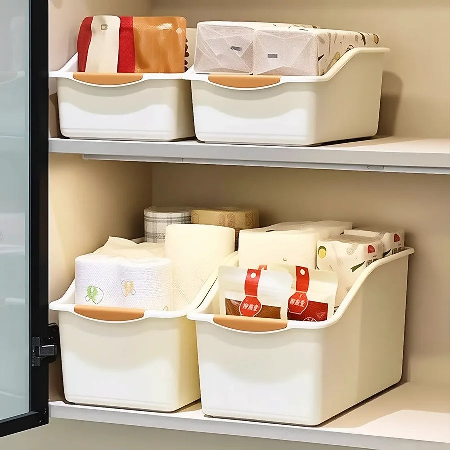 Panier de rangement en plastique