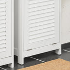 Meuble salle de bain avec panier à linge