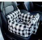 Panier pour chien dans voiture siège arrière