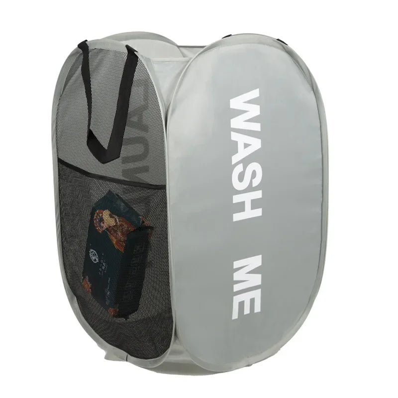 Panier à linge pliable filet