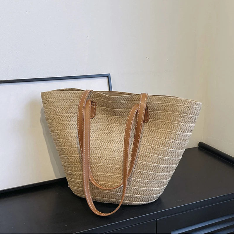 Sac panier osier chic