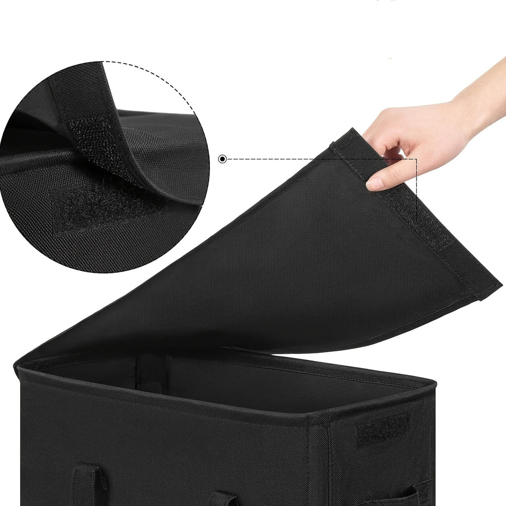 Panière à linge avec couvercle