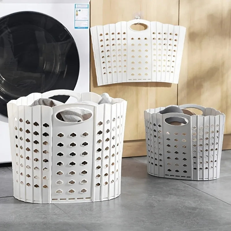 Panier à linge sale en plastique