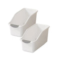 Panier de rangement en plastique