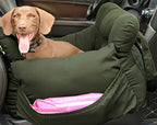 Panier pour chien dans voiture siège arrière