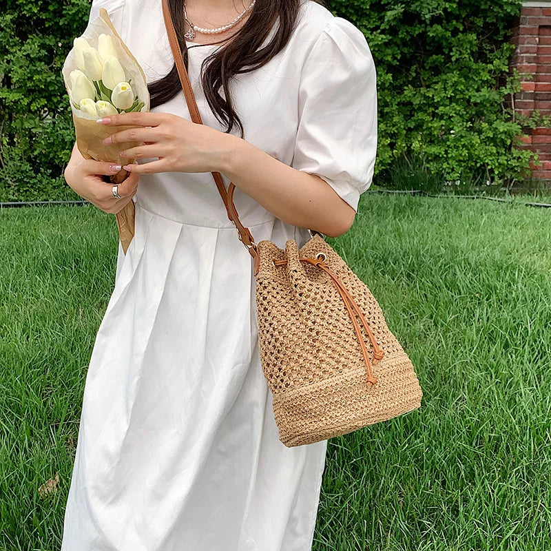 Sac panier bandoulière