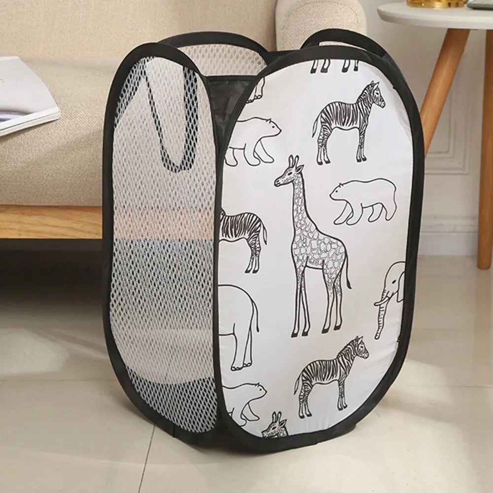 Panier de rangement en tissu pour bébé