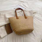 Panier sac en osier