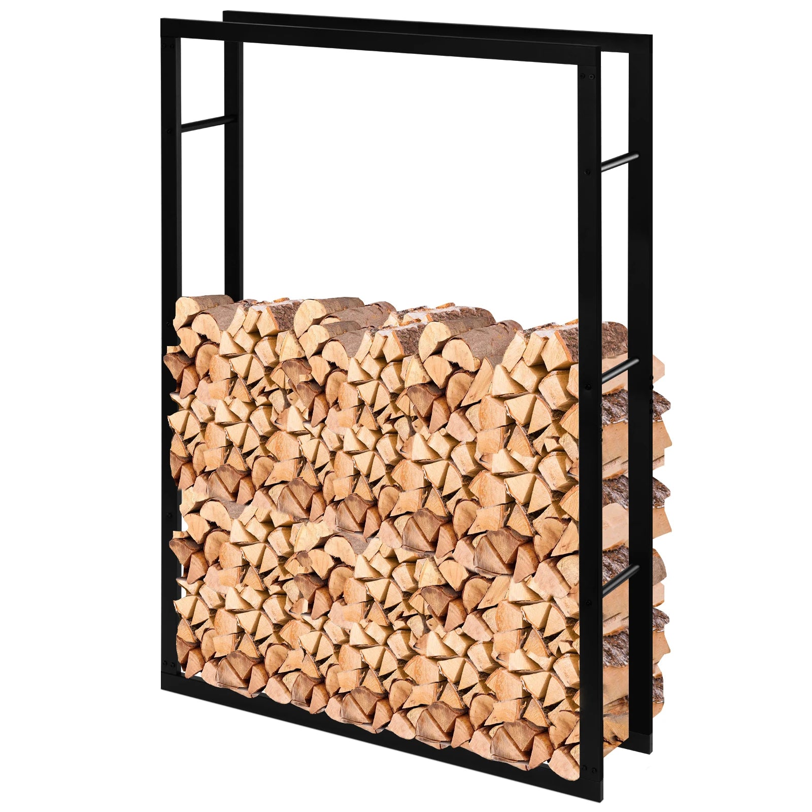 Panier à bois en métal