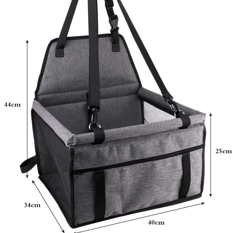 Panier de transport pour chien en voiture