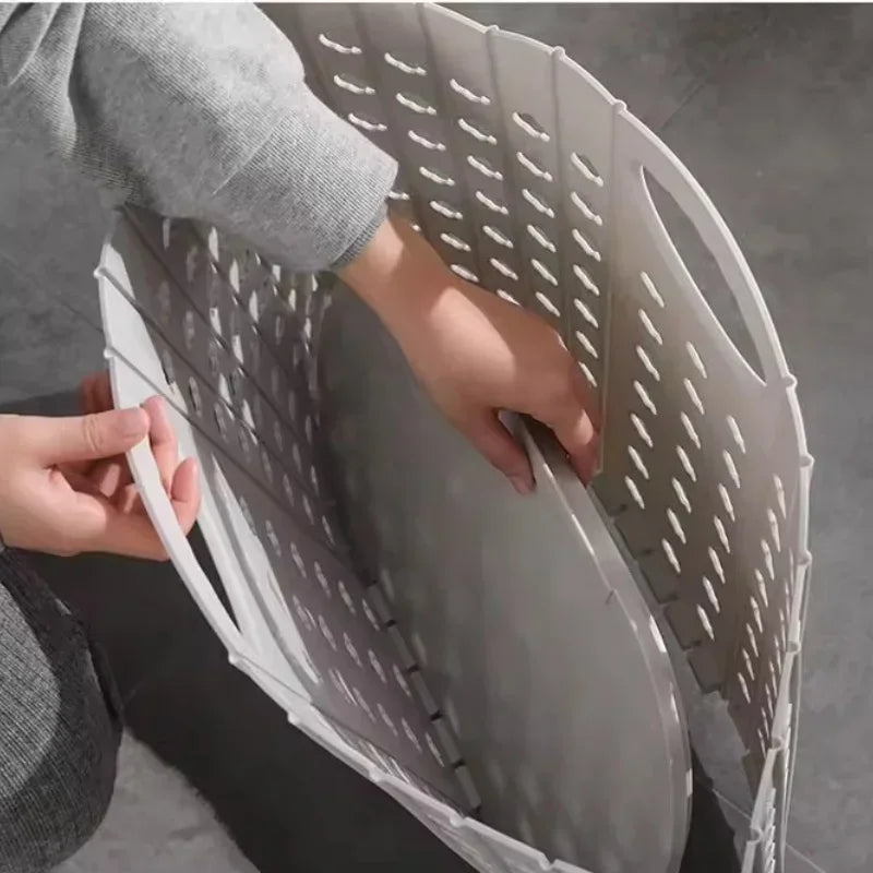 Panier à linge sale en plastique