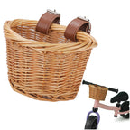 Panier en osier vélo pour enfant