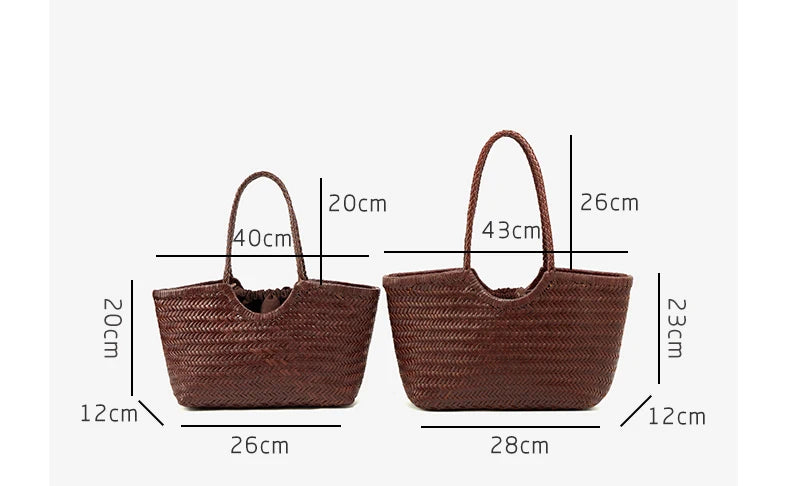 Sac à main panier pour femme