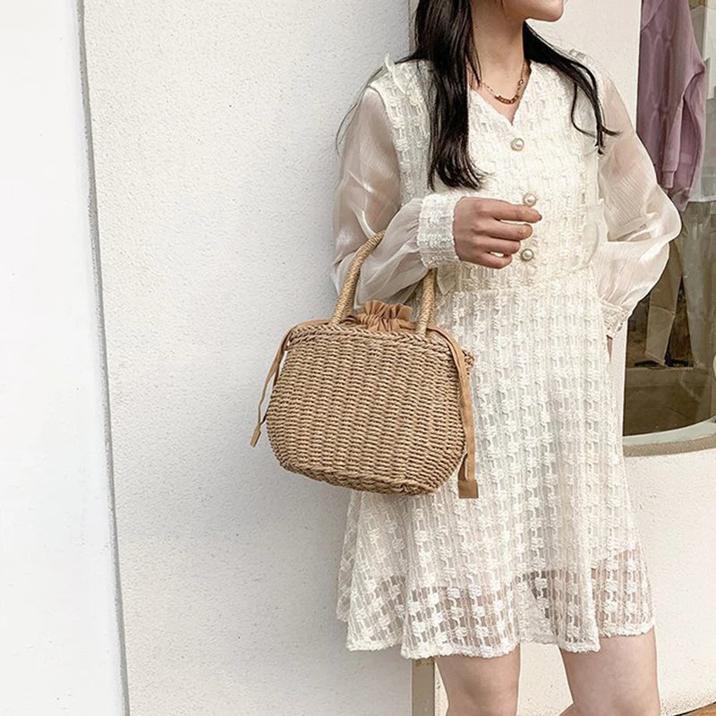 Sac voyage en panier