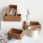 Panier de rangement rectangulaire