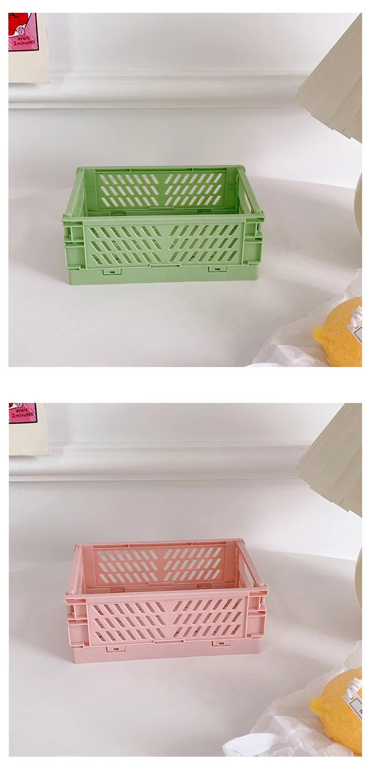 Panier de rangement pliable