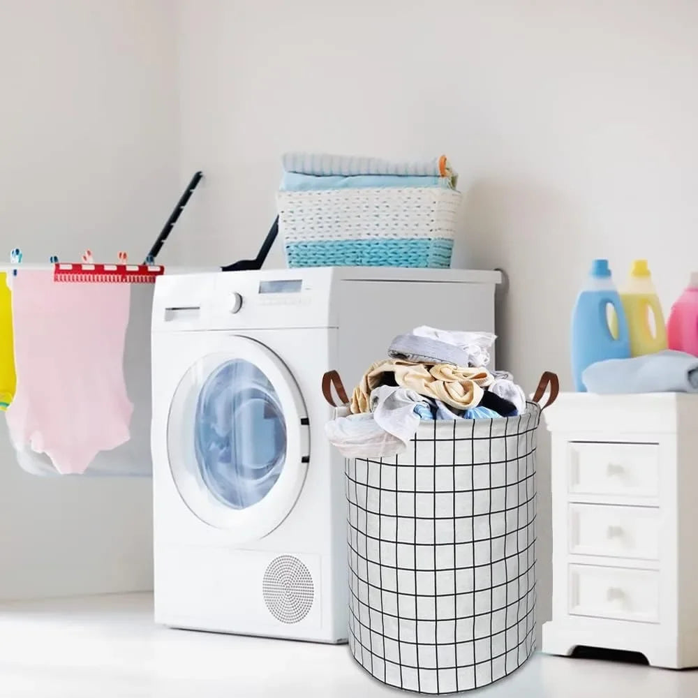Panier à linge sale en tissu