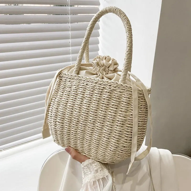 Sac voyage en panier