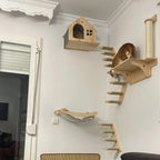 Panier mural pour chat