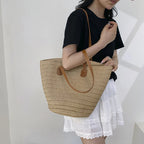 Sac panier osier chic