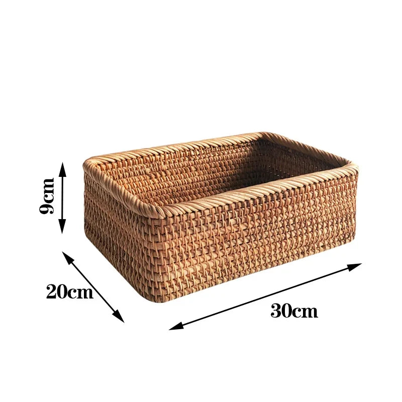 Panier de rangement rectangulaire