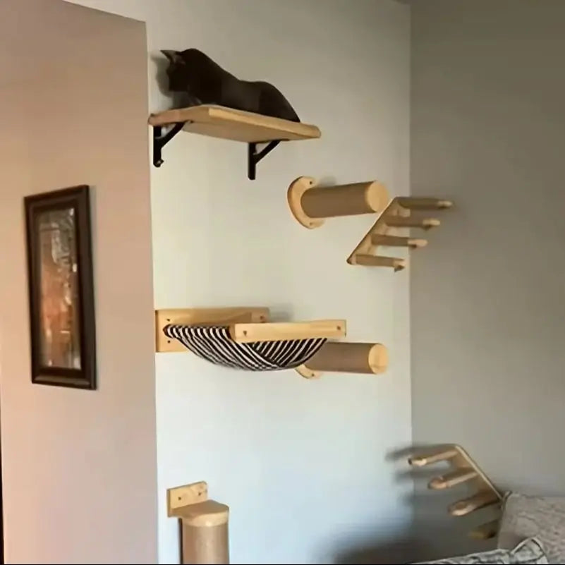 Panier mural pour chat