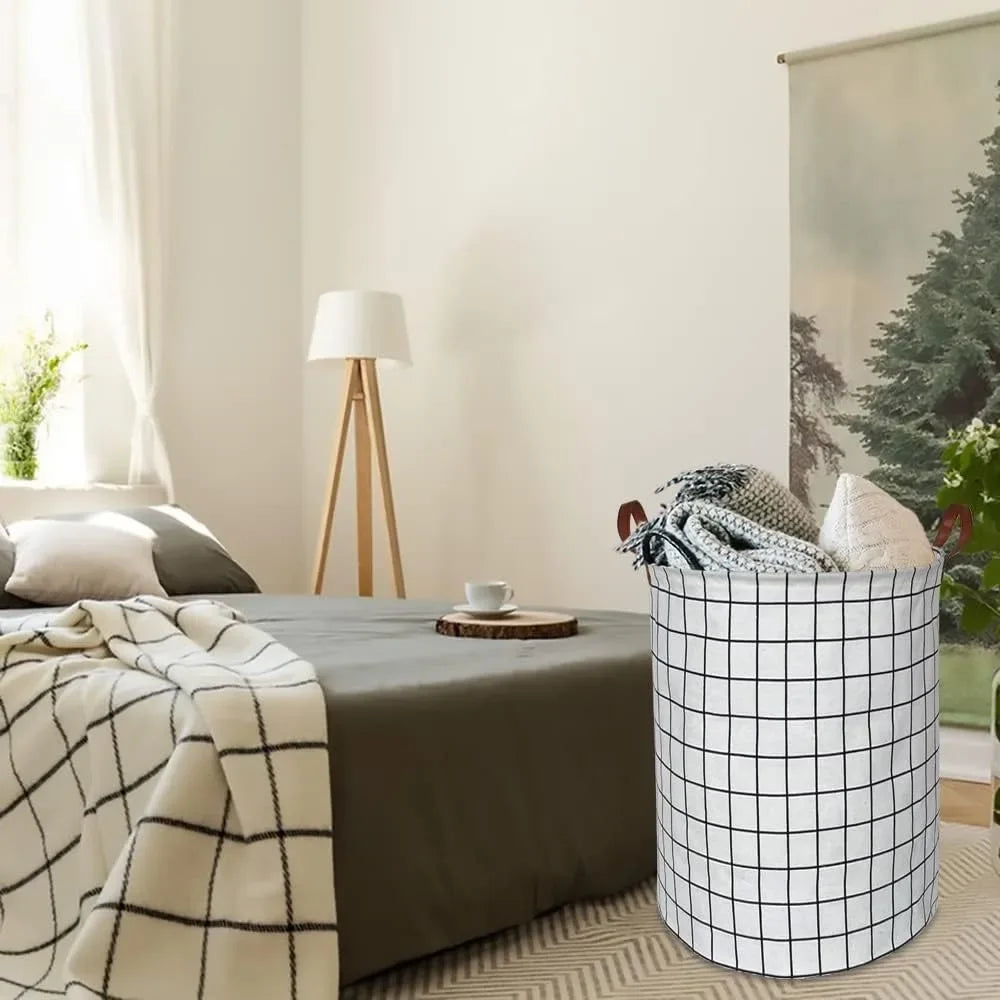 Panier à linge sale en tissu