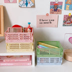 Panier de rangement pliable