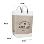 Panière à linge rectangulaire