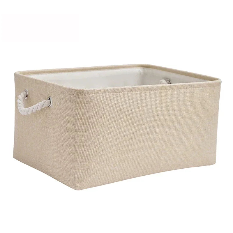 Grand panier de rangement rectangulaire