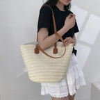 Sac panier osier chic
