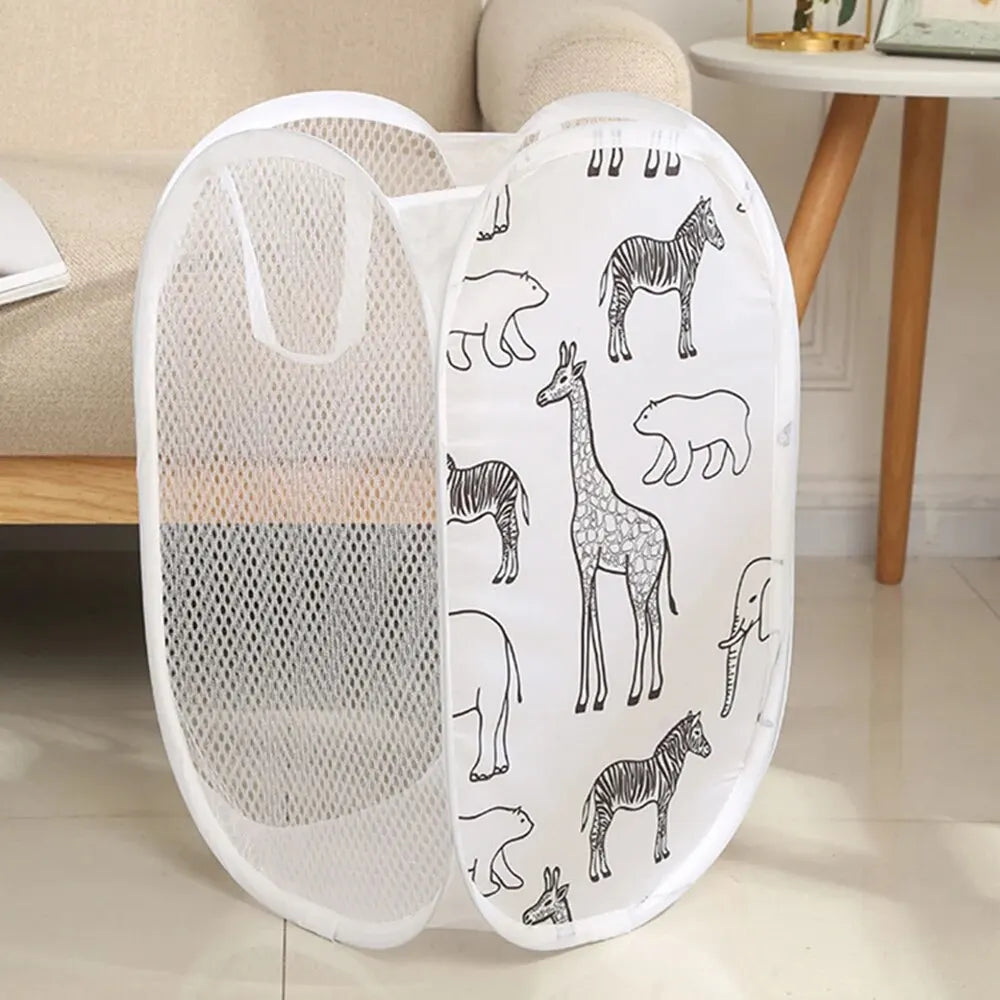Panier de rangement en tissu pour bébé