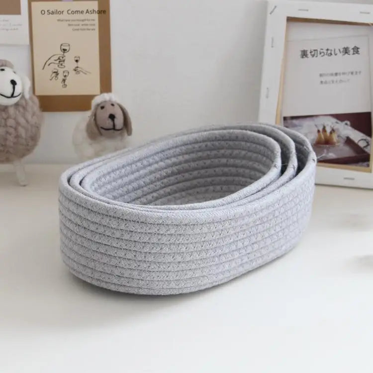 Panier de rangement en tissu