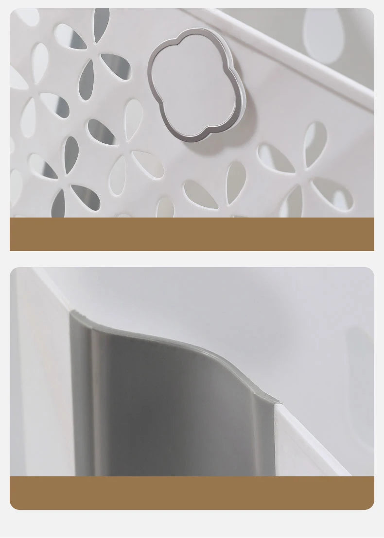 Panière à linge en plastique