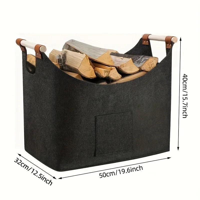 Panier à bois intérieur