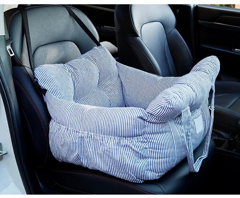 Panier pour chien dans voiture siège arrière