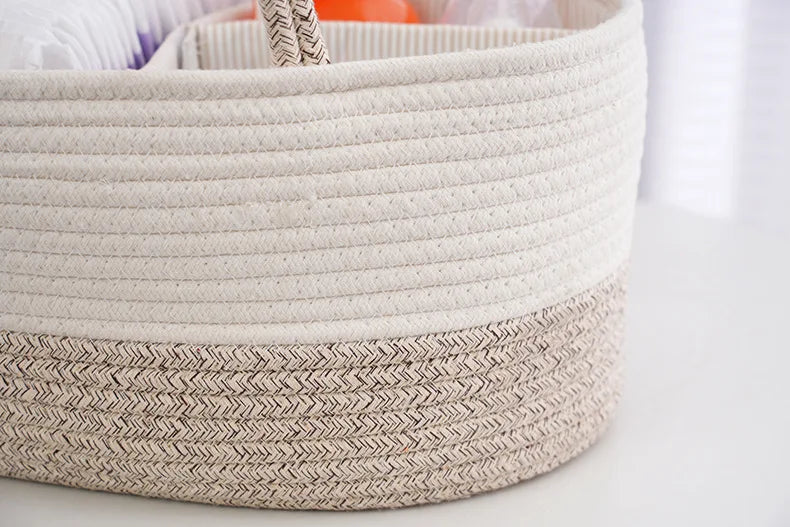 Panier de rangement pour bébé et table à langer