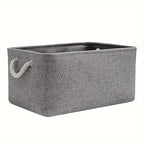 Grand panier de rangement rectangulaire