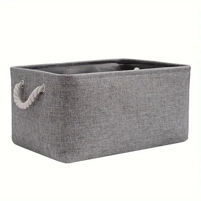 Grand panier de rangement rectangulaire